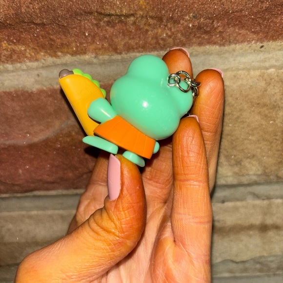 Hello Kitty and FriendsFigure - Keroppi with taco keychain - Picture 5 of 5